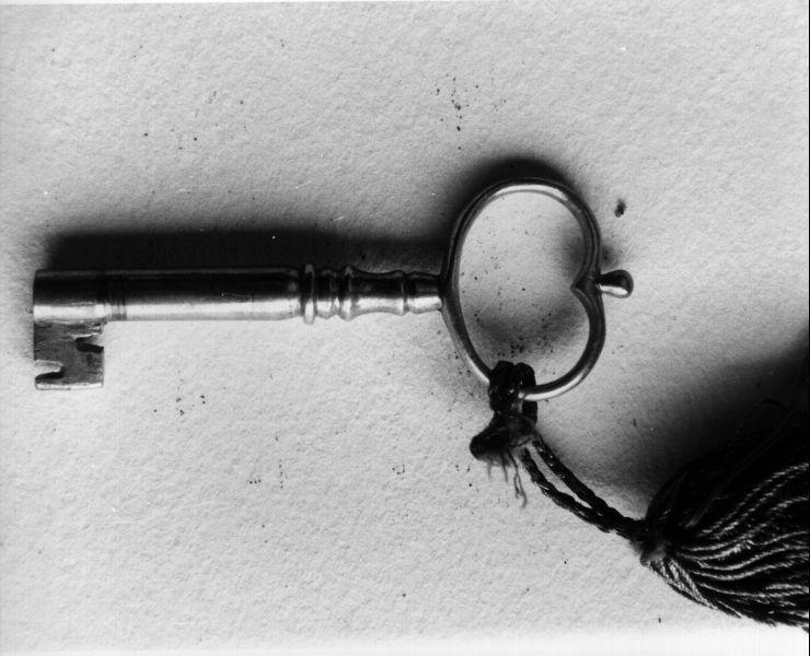 chiave del tabernacolo - bottega italiana (seconda metà sec. XVIII)