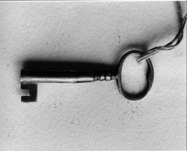 chiave del tabernacolo - bottega italiana (prima metà sec. XIX)