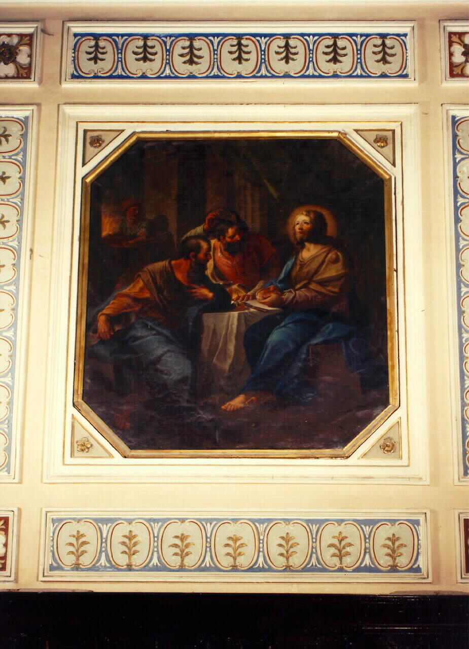 cena in Emmaus (dipinto) - ambito siciliano (Fine/inizio secc. XIX/ XX)