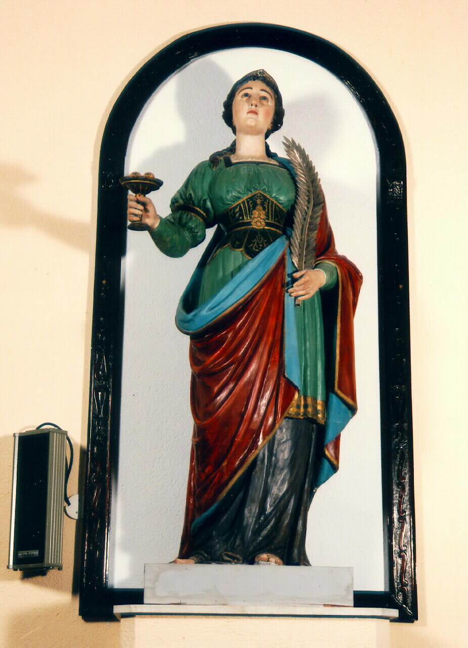Santa Lucia (statua) - ambito siciliano (primo quarto sec. XX)