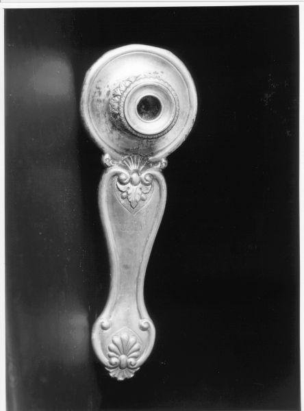 palmatoria - bottega italiana (seconda metà sec. XIX)