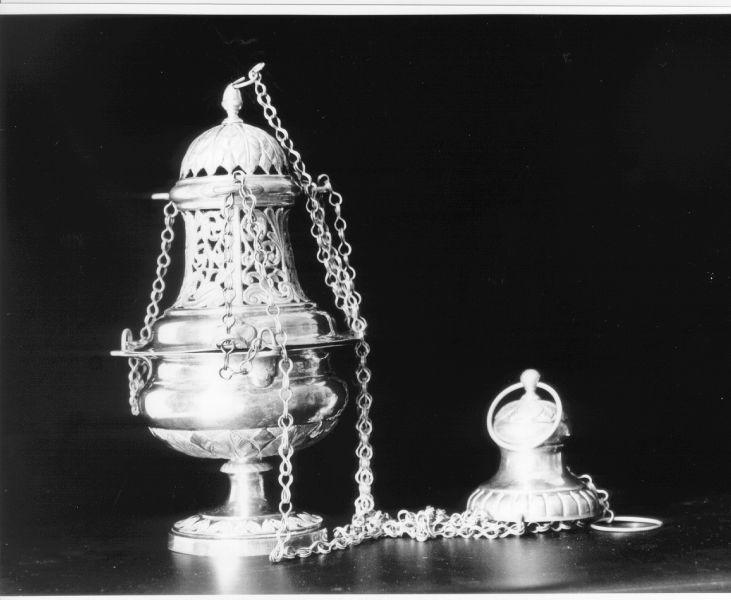 turibolo - bottega italiana (prima metà sec. XIX)