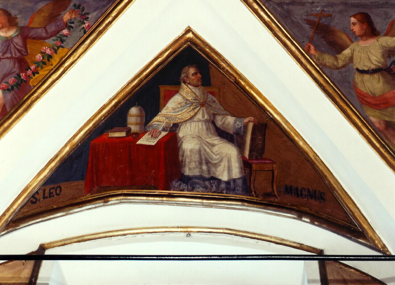 San Leone Magno (dipinto) - ambito siciliano (Seconda metà sec. XIX)