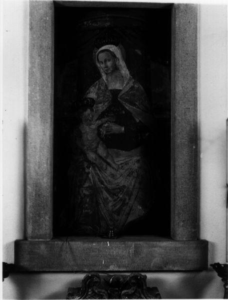 S. MARIA DEL CARMINE (dipinto, opera isolata) di Benozzo di Lese detto Benozzo Gozzoli (scuola) (fine/inizio secc. XV/ XVI)