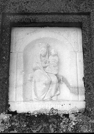 MADONNA DI MONTENERO (rilievo) - ambito apuano (sec. XIX)