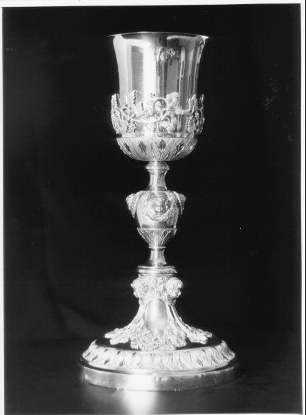 calice - bottega italiana (prima metà sec. XIX)