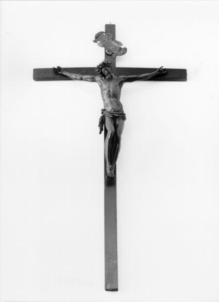 crocifisso - bottega italiana (metà sec. XIX)