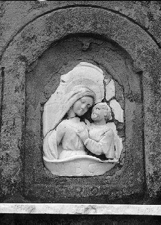 MADONNA DEL BUON CONSIGLIO (rilievo) - ambito apuano (sec. XVIII)