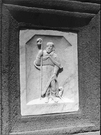 SAN ROCCO (rilievo) - ambito apuano (secc. XIX/ XX)