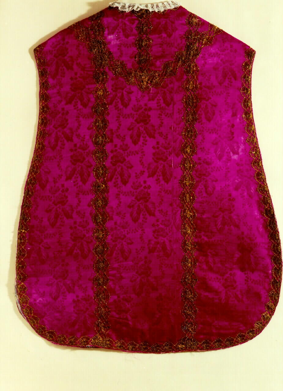 pianeta, serie - manifattura siciliana (Seconda metà sec. XIX)