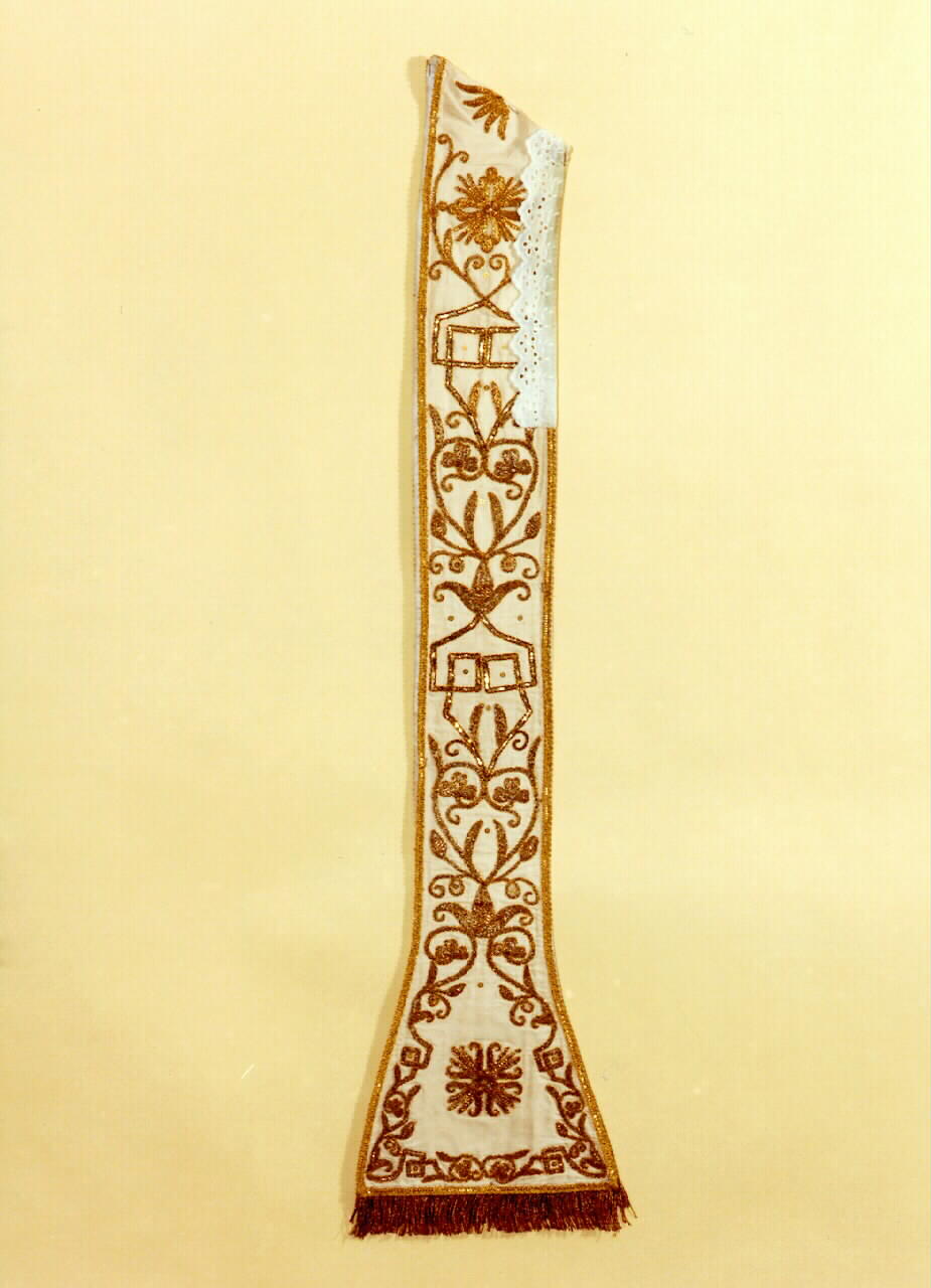 stola - manifattura siciliana (primo quarto sec. XX)