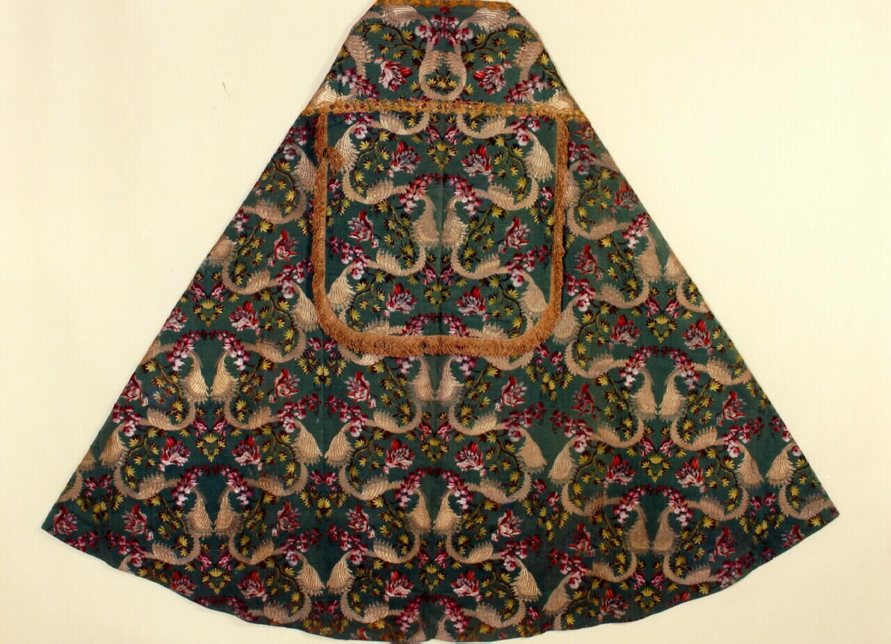 piviale - manifattura siciliana (Seconda metà sec. XIX)