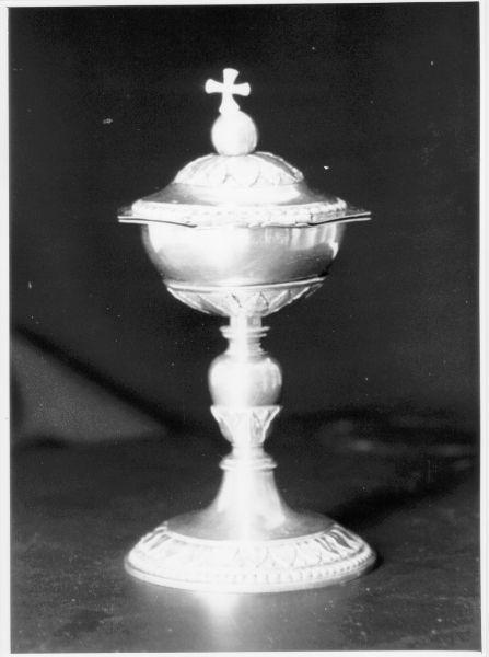 pisside - bottega italiana (metà sec. XIX)