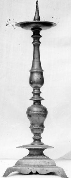 candeliere, serie - bottega italiana (sec. XVIII)