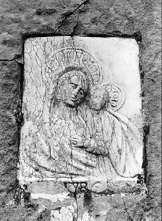 MADONNA DEL BUON CONSIGLIO (rilievo) - ambito apuano (sec. XVIII)