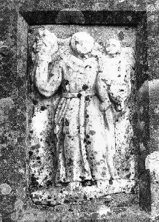 Sant'Antonio da Padova con il bambino (rilievo) - ambito apuano (sec. XVIII)