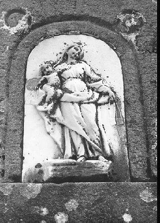 Madonna del Carmelo (rilievo) - ambito apuano (sec. XVIII)