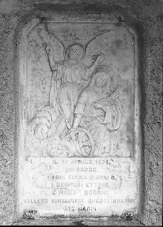 Santa Caterina d'Alessandria (rilievo) - ambito apuano (sec. XX)