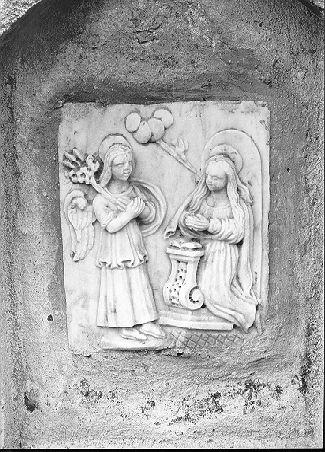 ANNUNCIAZIONE (rilievo) - ambito apuano (sec. XVII)