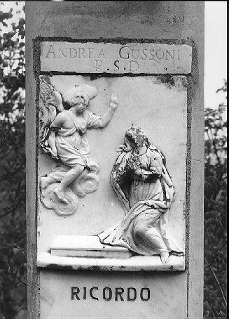 ANNUNCIAZIONE (rilievo) - ambito apuano (metà sec. XVII)