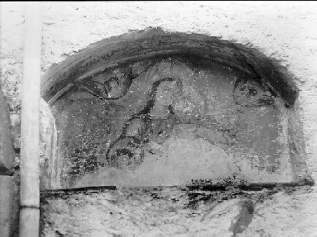 MADONNA CON BAMBINO (dipinto) - ambito apuoversiliese (sec. XVII)