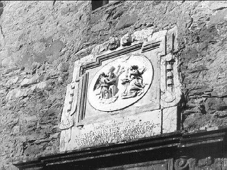 ANNUNCIAZIONE (rilievo) - ambito apuoversiliese (sec. XVII)