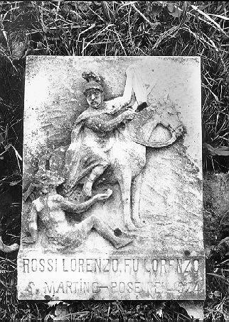 SAN MARTINO (rilievo) - ambito apuano (sec. XX)