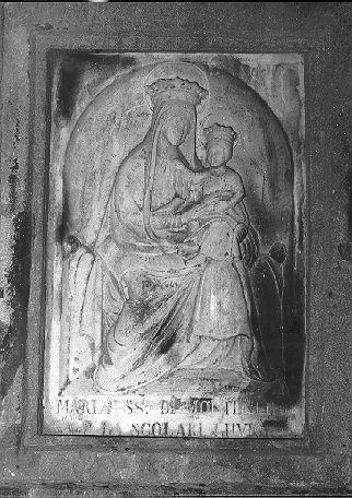 MADONNA DI MONTENERO (rilievo) - ambito apuano (sec. XIX)