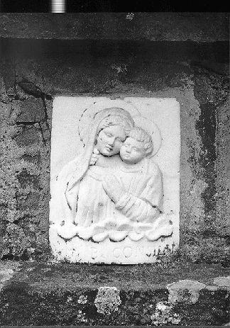 MADONNA DEL BUON CONSIGLIO (rilievo) - ambito apuano (sec. XVIII)