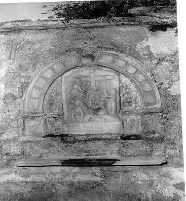 DEPOSIZIONE DI CRISTO DALLA CROCE (rilievo) - bottega italiana (sec. XVIII)