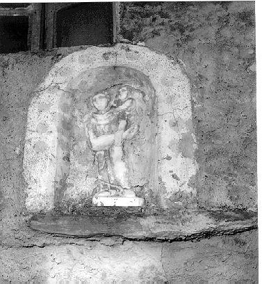 Sant'Antonio da Padova con il bambino (rilievo) - bottega italiana (sec. XIX)