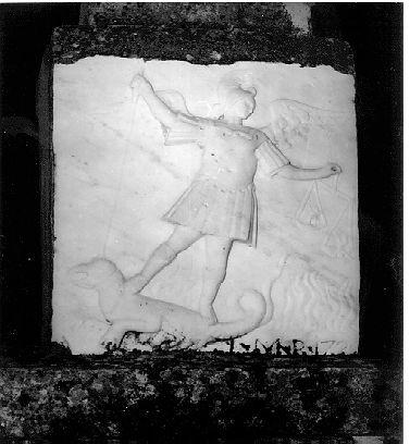 SAN MICHELE ARCANGELO (rilievo) - bottega italiana (sec. XVIII)