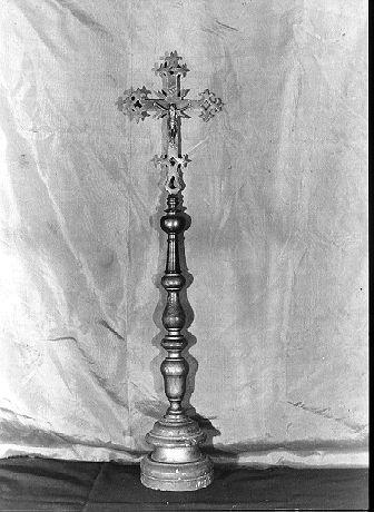 croce da tavolo - bottega italiana (sec. XVII)