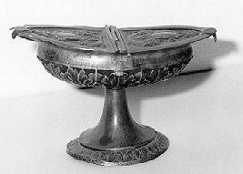 navicella portaincenso - bottega italiana (sec. XVII)