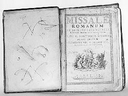 coperta di libro liturgico - produzione veneziana (sec. XVIII)