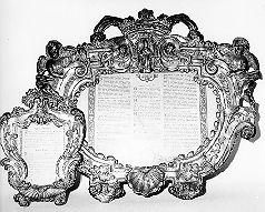 cartagloria, serie - bottega genovese (sec. XVIII)