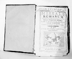 coperta di libro liturgico - produzione veneziana (sec. XVIII)