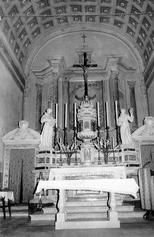 altare maggiore - bottega italiana (sec. XVII)