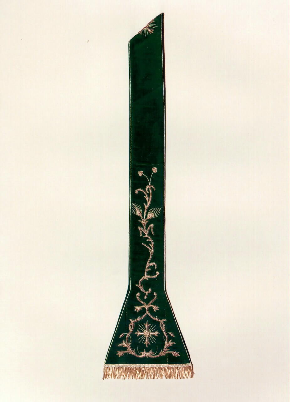 stola - manifattura siciliana (sec. XX, sec. XVIII)