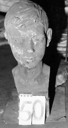 testa di bambino (scultura) - bottega italiana (sec. XIX)