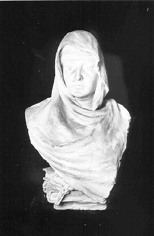 BUSTO DI UNA MONACA (scultura) di Landi Fidardo (sec. XIX)