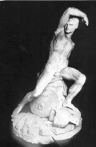 TITO MANLIO (statua) di Biggi Alessandro (sec. XIX)