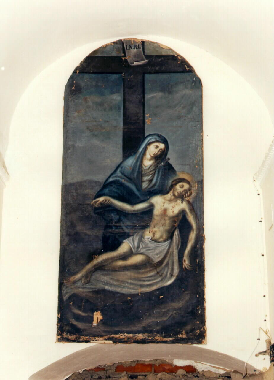 Pieta' (dipinto) - ambito siciliano (sec. XVIII)