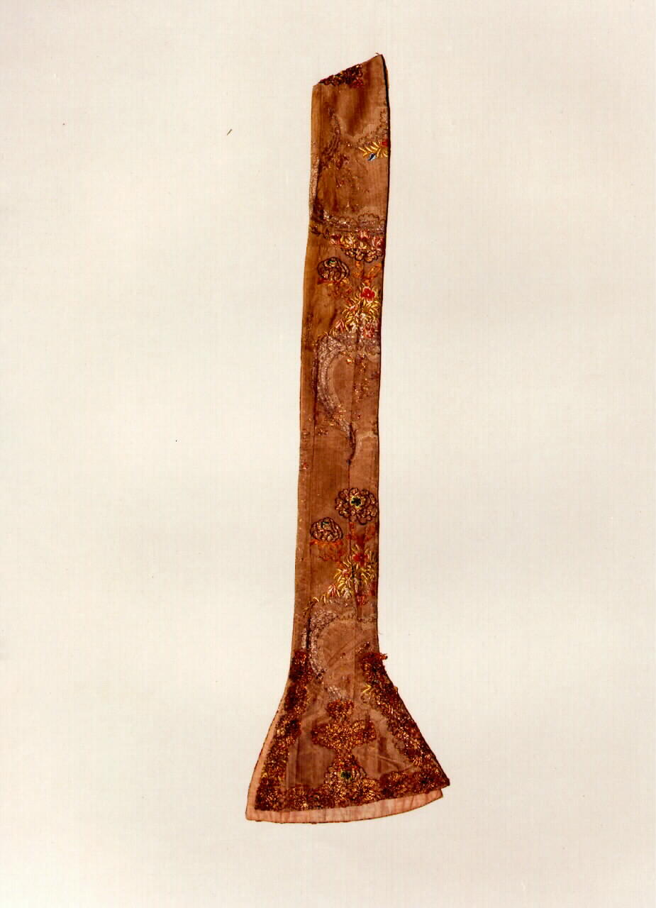 stola, serie - manifattura siciliana (Seconda metà sec. XVIII)