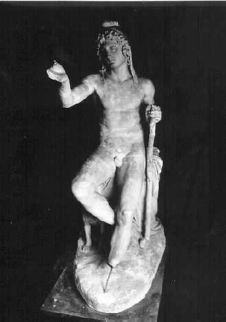 PARIDE OFFERENTE (statua) di Tenerani Pietro (sec. XIX)