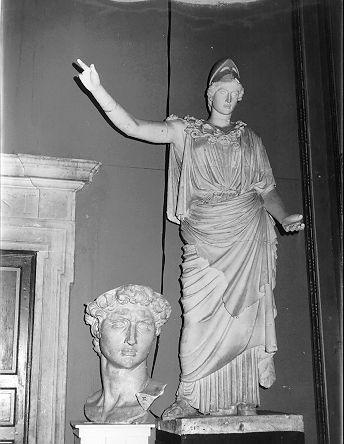 Minerva di Velletri, MINERVA (statua) - bottega italiana (sec. XIX)
