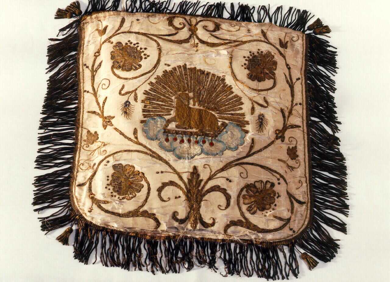 cuscino per faldistorio - manifattura siciliana (Prima metà sec. XIX)