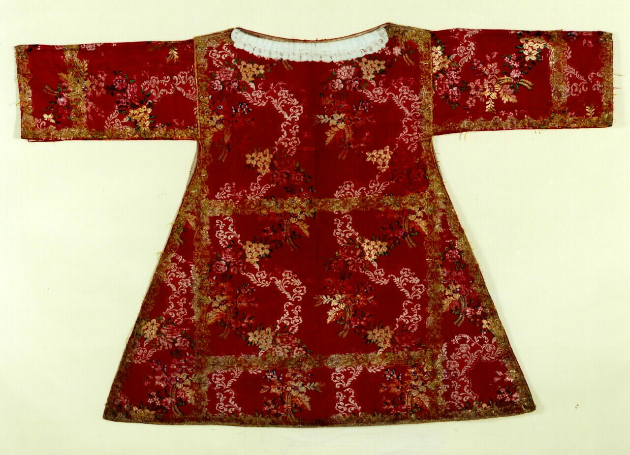 dalmatica - manifattura siciliana (Seconda metà sec. XVIII)