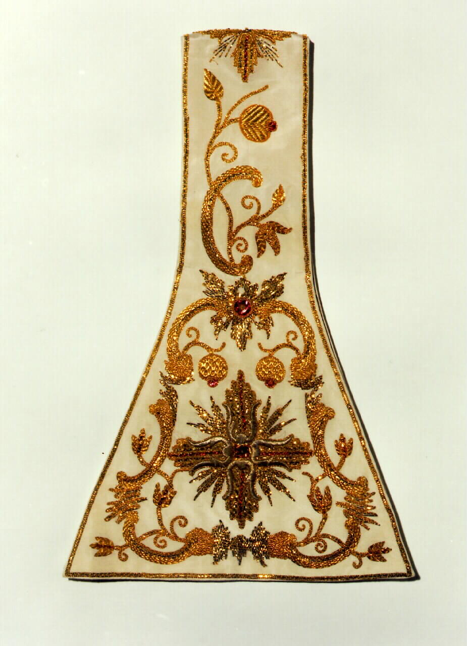 manipolo - manifattura siciliana (primo quarto sec. XX)