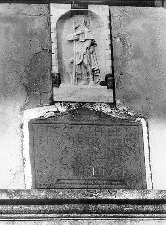 SAN ROCCO (rilievo) - ambito apuoversiliese (sec. XVII)